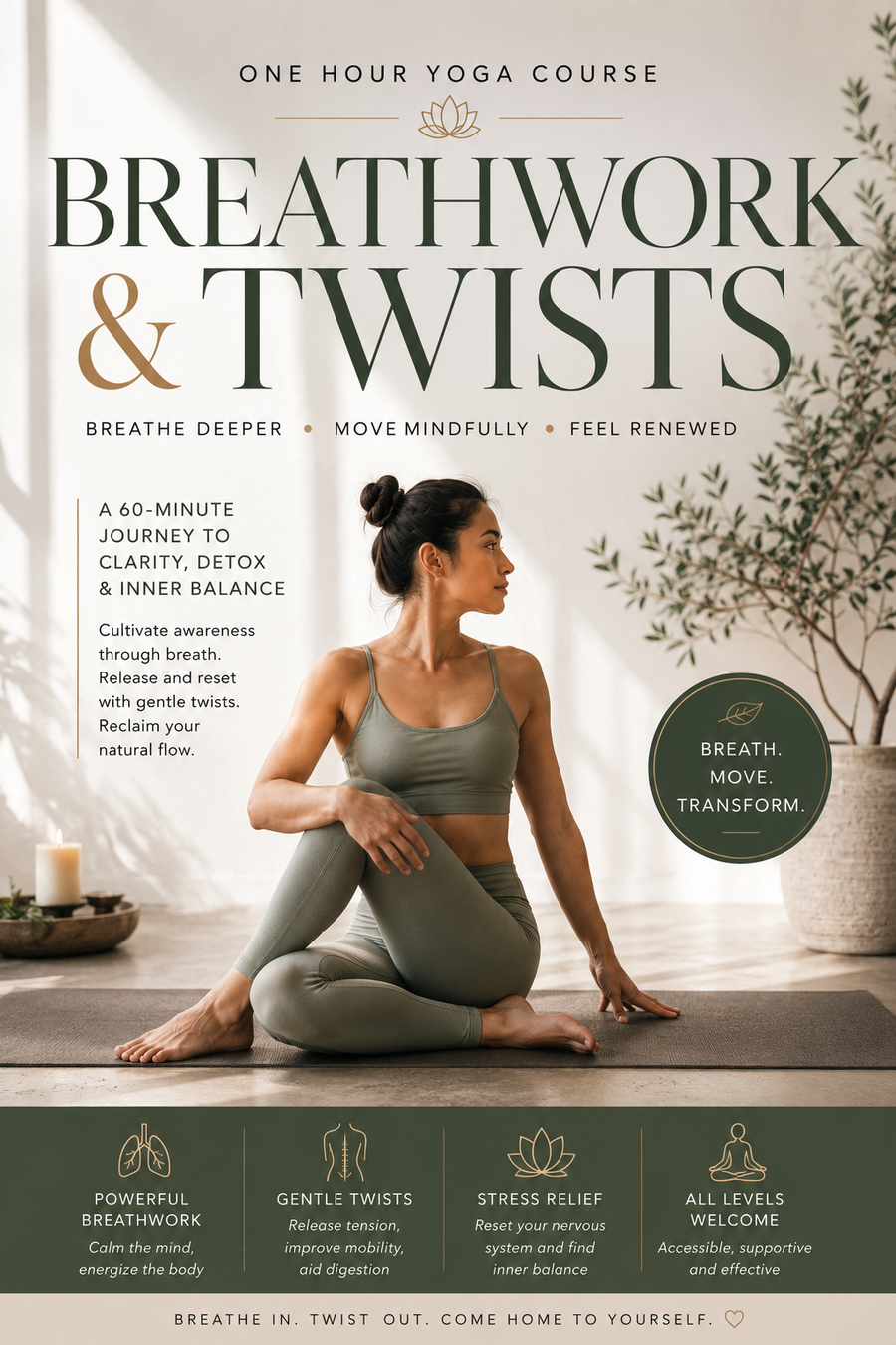 Breathwork and Twists