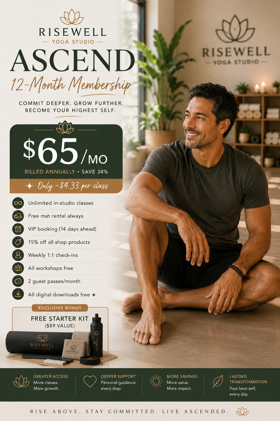 12 Month Membership
